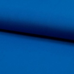 Tissu Popeline Unie Royal