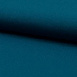 Tissu Popeline Unie Ocean