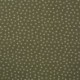 Tissu Jersey Coton Hearts Kaki 