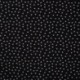 Tissu Jersey Coton Hearts Noir