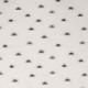 Tissu Jersey Coton Sunset Ecru 