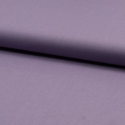 Tissu Popeline Unie Bio Lilas