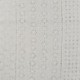 Tissu Broderie Anglaise Multi Motifs Ecru