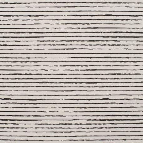 Tissu Jersey Bayadere Naturel 