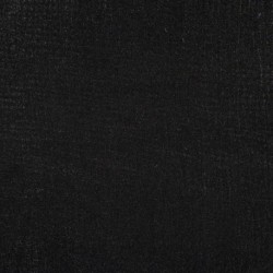 Tissu Double Gaze Foil Noir