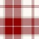 Tissu Tissé Teint Ecosse Carreaux Rouge