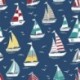 Tissu Toile Imprimée Croisiere Multicolore 