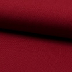 Tissu Toile Coton Canvas Bordeaux 