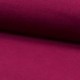 Tissu Coton Gratté Bio Uni Framboise