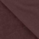 Tissu Jersey Velours Nicky Uni Prune