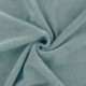 Tissu Jersey Velours Nicky Uni Vert De Gris