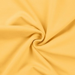 Tissu Sweat French Terry Jaune Clair