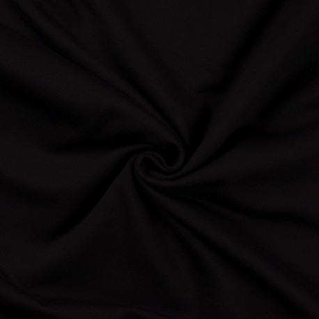 Tissu Sweat French Terry Noir 