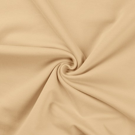 Tissu Sweat French Terry Champagne 