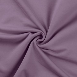 Tissu Sweat French Terry Lilas 