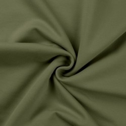 Tissu Sweat French Terry Kaki 