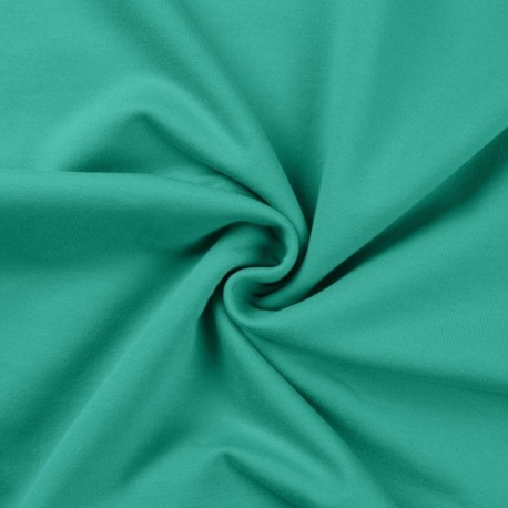 Tissu Sweat French Terry Vert 