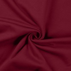 Tissu Sweat French Terry Bordeaux 
