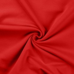 Tissu Sweat French Terry Rouge