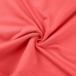 Tissu Sweat French Terry Corail 