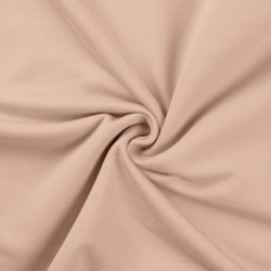 Tissu Sweat French Terry Poudre