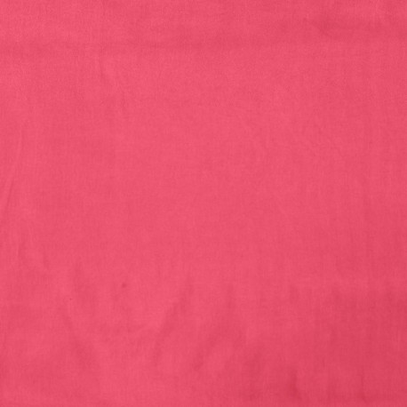 Tissu Cupro Uni Corail 