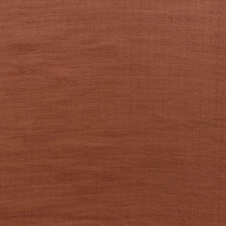 Tissu Coton Gaze Carreaux Terracotta Grande Largeur