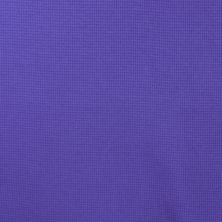 Tissu Jersey Gaufre Bleu Royal 