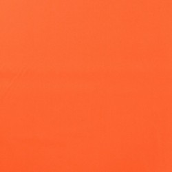 Tissu Popeline Coton Paper Touch Orange