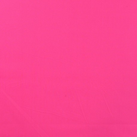 Tissu Popeline Coton Paper Touch Fuchsia
