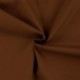 Tissu Popeline Coton Paper Touch Havane