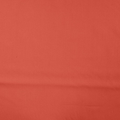 Tissu Popeline Coton Paper Touch Orange