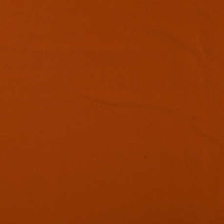 Tissu Polyester Lourd Elasthane Terracotta