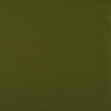 Tissu Polyester Lourd Elasthane Olive