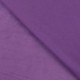 Tissu Sweat Reversible Uni Violet 