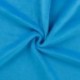 Tissu Sweat Reversible Uni Turquoise 