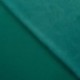 Tissu Sweat Reversible Uni Vert Bouteille 