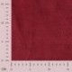 Tissu Sweat Reversible Uni Bordeaux