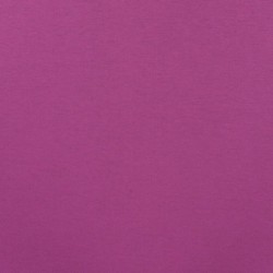 Tissu Sweat Reversible Uni Cyclamen 