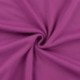 Tissu Sweat Reversible Uni Cyclamen 
