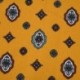 Tissu Provençal Enduit Brillane Jaune