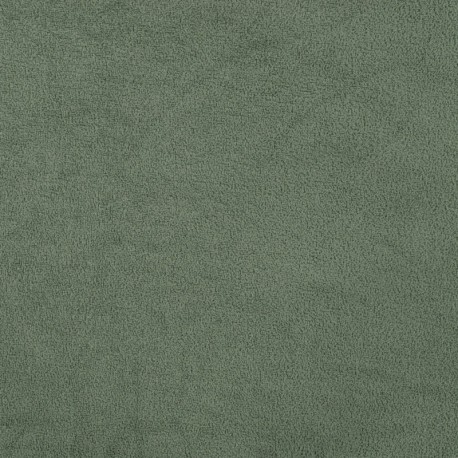 Tissu Molleton Eponge Menthe