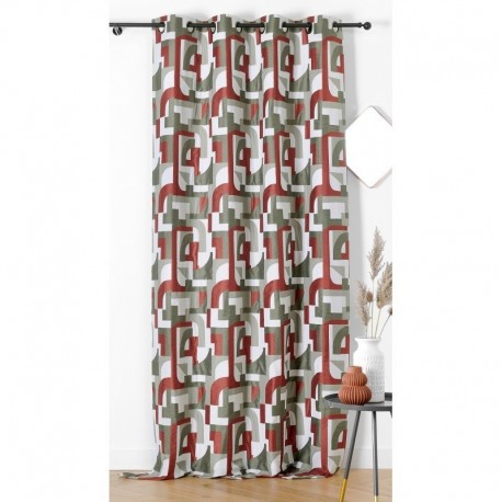 Tissu Jacquard Antika Kaki