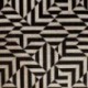 Tissu Jacquard Chenille Marquy Noir 