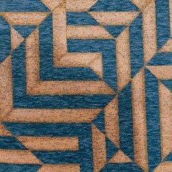 Tissu Jacquard Chenille Marquy Ocre