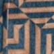 Tissu Jacquard Chenille Marquy Ocre