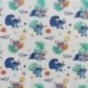 Tissu Imprimé Licence Lilo&stitch Summer Multico