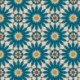 Tissu Soleil Toile Imprimé Océan 