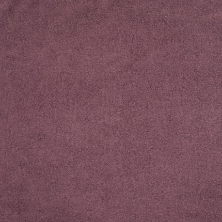 Tissu Eponge Mini Bouclette Bio Mauve 