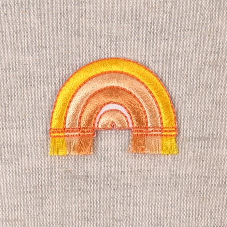 Ecusson météo franges - Arc en ciel